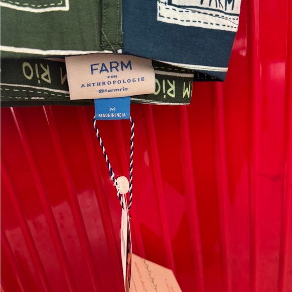 Farm Rio Tropical Print Wrap Skirt anthropologie - Picture 7 of 7